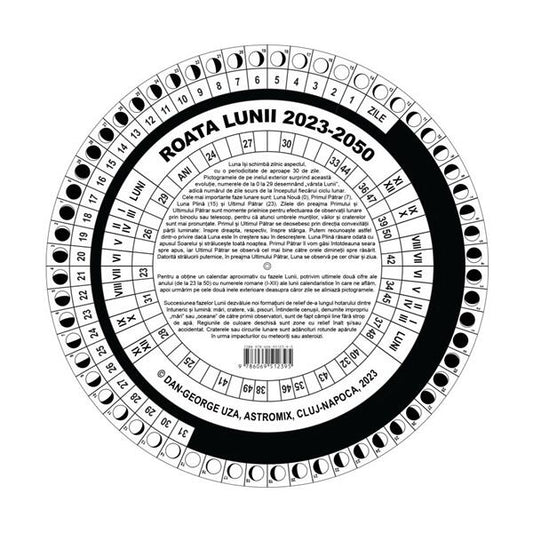 Roata Lunii 2023-2050 - Dan-George Uza - Astromix