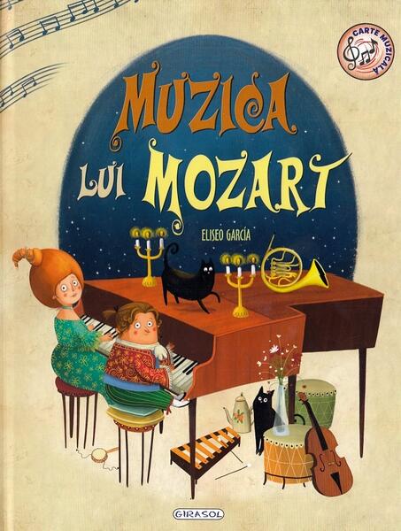 Muzica lui Mozart - carte muzicală - Eliseo García - Girasol