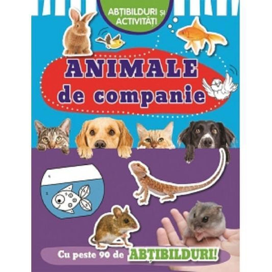 Animale de companie. Abțibilduri și activități - Flamingo