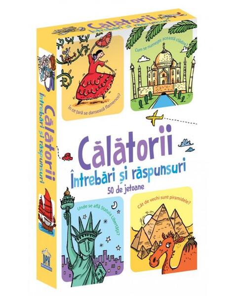Calatorii. intrebari si raspunsuri. 50 de jetoane - Paperback - *** - Didactica Publishing House