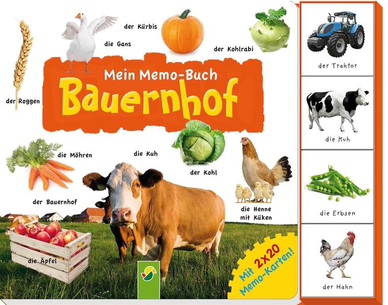 Mein Memo-Buch Bauernhof - Hardcover - *** - Schwager Und Steinlein