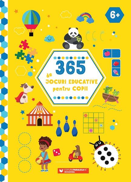 365 de jocuri educative pentru copii (6 ani +) - Ballon Media - Paralela 45 educațional