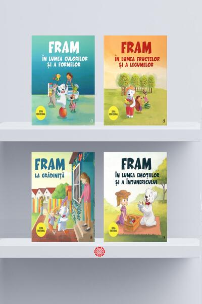 Pachet Seria Lumea lui Fram - Anca Stănescu, Irina Forgaciu, Iulia Burtea - Curtea Veche