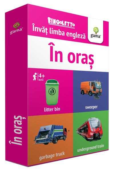 În oraș - Board book - Gama