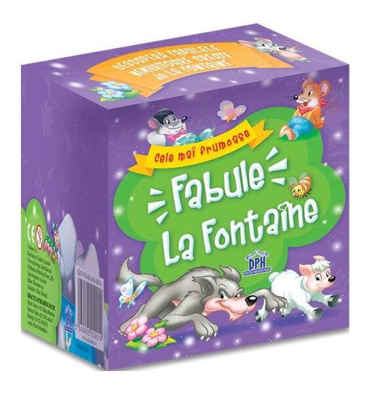 Cele mai frumoase fabule. La Fontaine - 5 cărticele - Didactica Publishing House