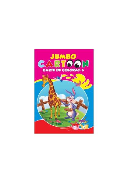 Jumbo Cartoon - carte de colorat 6 - Galaxia Copiilor