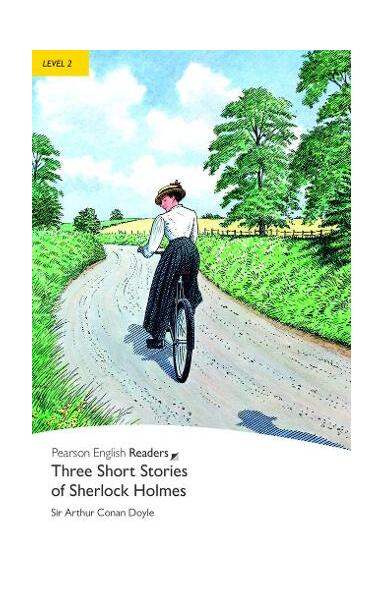 Level 2: Three Short Stories of Sherlock Holmes, With MP3 Audio CD - Pearson