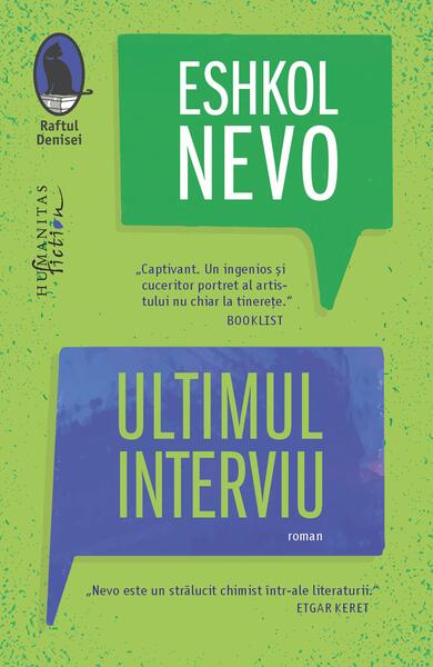 Ultimul interviu - Eshkol Nevo - Humanitas Fiction