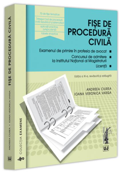 Fișe de procedură civilă 2024 - Andreea Ciurea, Ioana Veronica Varga - Universul Juridic