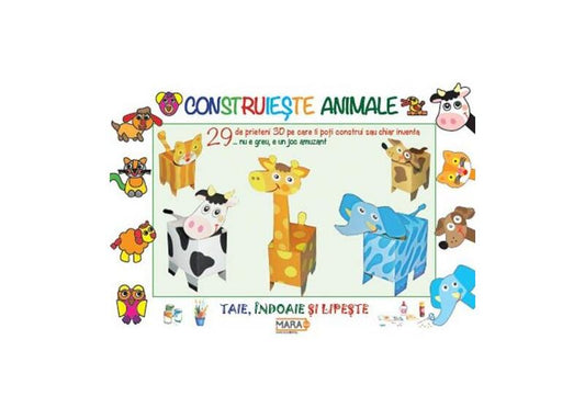 Construiește animale - Mara Books