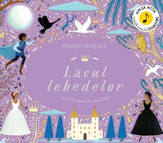 Povești muzicale. Lacul lebedelor. Carte cu sunete - Litera