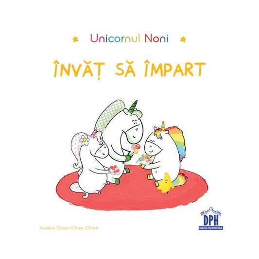 Unicornul Noni - Învăț să împart - Hardcover - Aurélie Chien Chow Chine - Didactica Publishing House