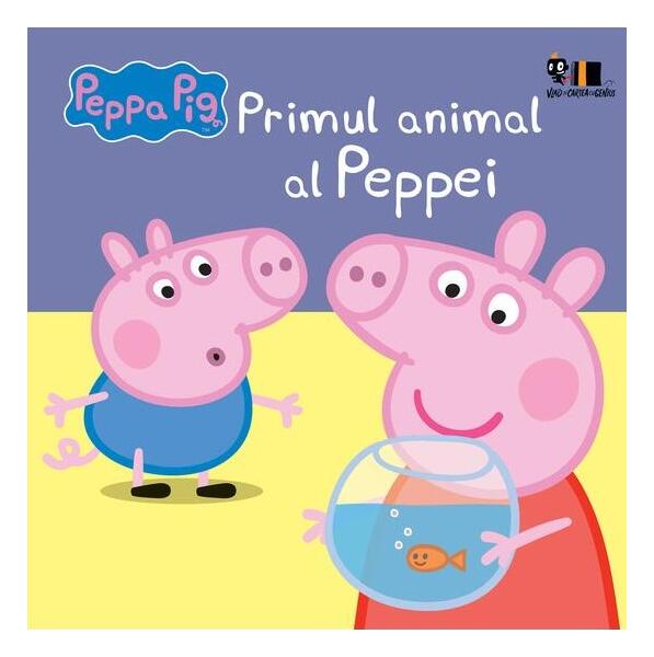 Peppa Pig: Primul animal al Peppei - Mark Baker, Neville Astley - Vlad și Cartea cu Genius