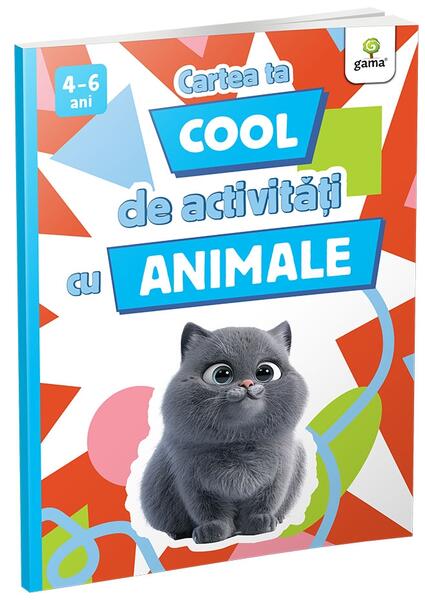 Cartea ta cool de activități cu animale - Gama