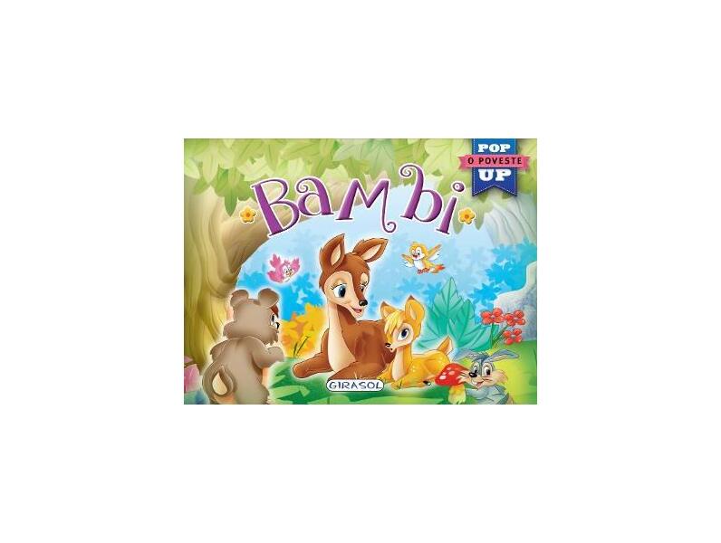 Bambi. Cărți Pop-up - Board book - Girasol