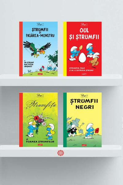 Pachet Seria Ștrumfii (Incomplet) - Mihaela Dobrescu - Grafic Art