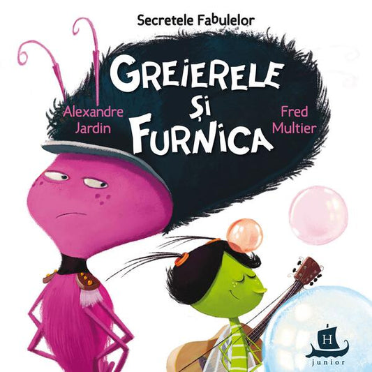 Greierele și furnica - Jean de La Fontaine - Humanitas