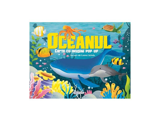 Oceanul - carte cu imagini pop-up - Girasol