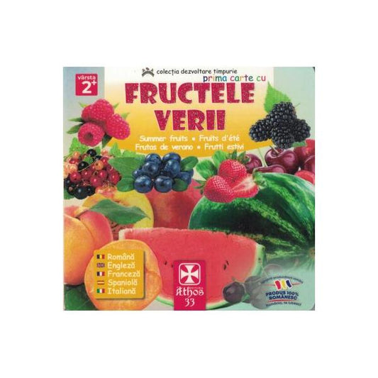 Prima carte cu Fructele Verii - Athos 33