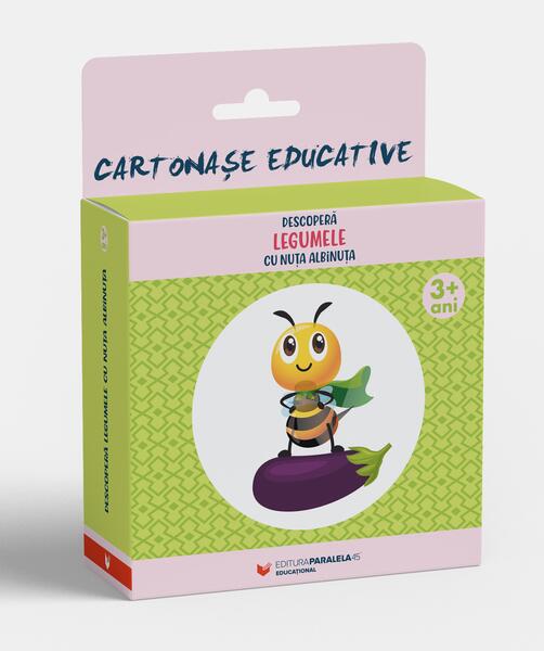 Descoperă Legumele cu Nuța Albinuța - Paralela 45 educațional