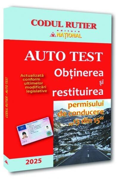 Codul rutier - Auto test 2025 - Naţional