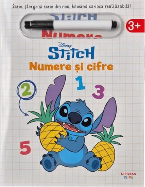 Disney. Stitch. Numere si cifre (3+) - Paperback - Disney - Litera mica