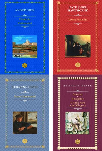 Pachet RAO Clasic 4 - André Gide, Hermann Hesse, Nathaniel Hawthorne - RAO