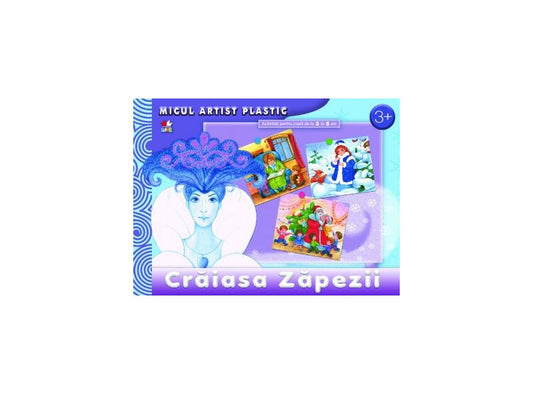 Crăiasa Zăpezii. Activităţi 3-5 ani. Micul artist plastic - Litera mică