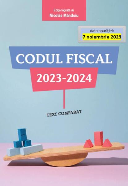 Codul fiscal 2023-2024 - Con Fisc