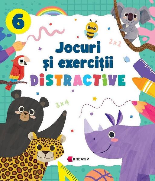 Jocuri și exerciții distractive (Vol. 6) - Kreativ
