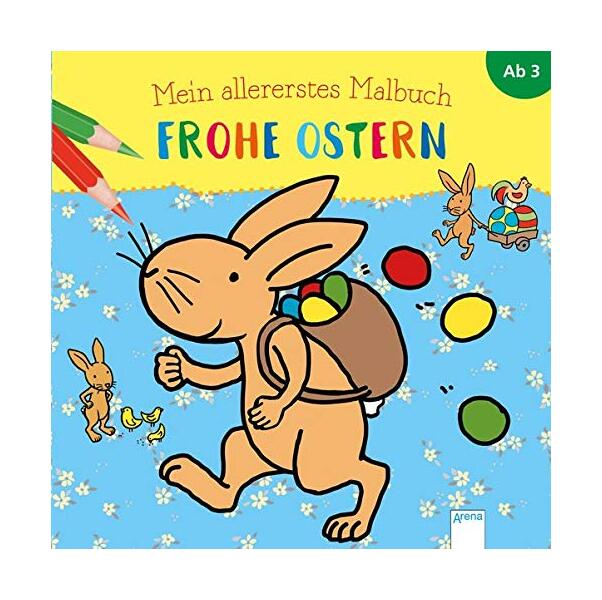 Mein Allererstes Malbuch. Frohe Ostern - Paperback - *** - Arena