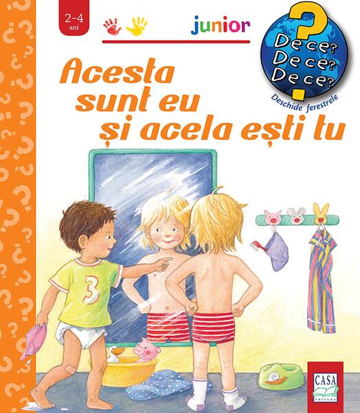 Acesta sunt eu și acela ești tu - Board book - Doris Rübel - Casa