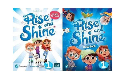 Rise and Shine, Level 1, Learn to read, Activity Book with eBook and Busy Book Pack - Tessa Lochowski, Paul Drury - Pearson