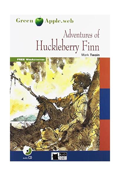 Adventures of Huckleberry Finn + Online Expansion (A2) - Black Cat Cideb
