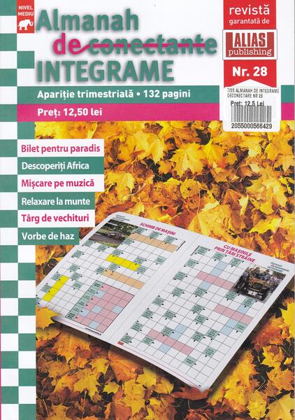 Almanah de integrame deconectante Nr. 28 - Alias Publishing