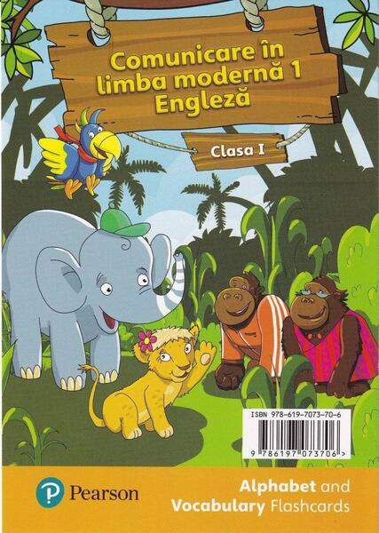 Flashcards. Comunicare în limba modernă 1 Engleză. Clasa I - Pearson