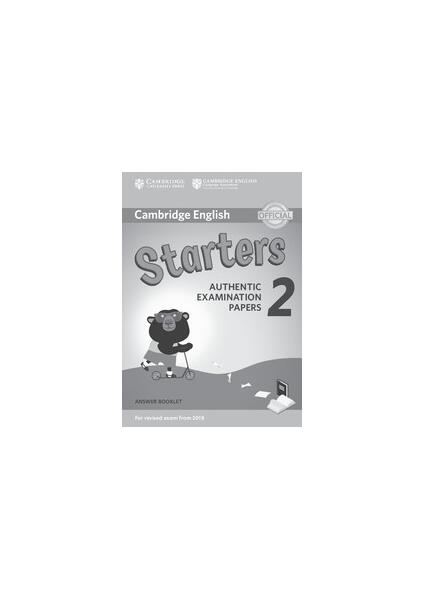 Cambridge English Young Learners 2 for Revised Exam from 2018 Starters Answer Booklet - Martin Lisboa, Michael Handford - Cambridge