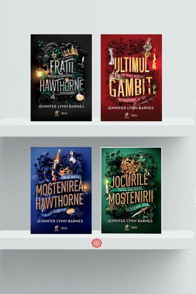 Pachet Seria Jocurile moștenirii - Jennifer Lynn Barnes - Storia Books