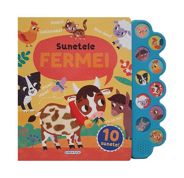 10 sunete - Sunetele fermei - Girasol