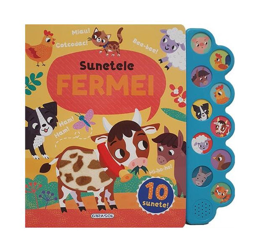 10 sunete - Sunetele fermei - Girasol