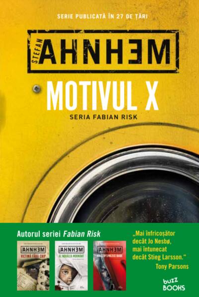 Motivul X. Seria Fabian Risk (Vol. 4) - Stefan Ahnhem - Litera