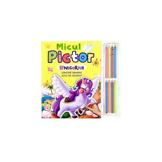 Micul pictor. Unicorni - Flamingo