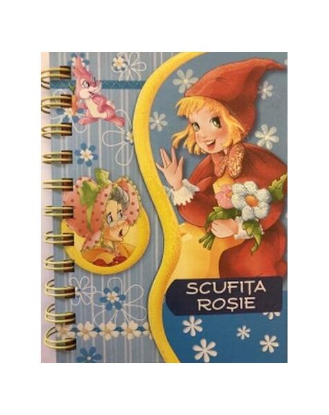 Scufița roșie. Poveste și activități (carte cu spirală) - Flamingo
