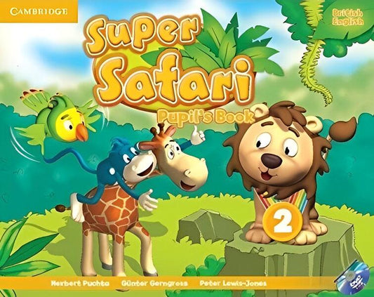 Super Safari Level 2, Pupil's Book with DVD-ROM - Art Klett
