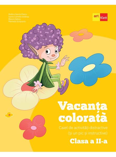 Vacanța colorată. Clasa a II-a. Caiet de activități distractive (și un pic și instructive) - Art Klett