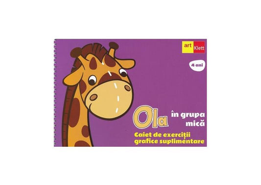 OLA în grupa mică. Caiet de exerciții grafice suplimentare (4 ani) - Art Klett