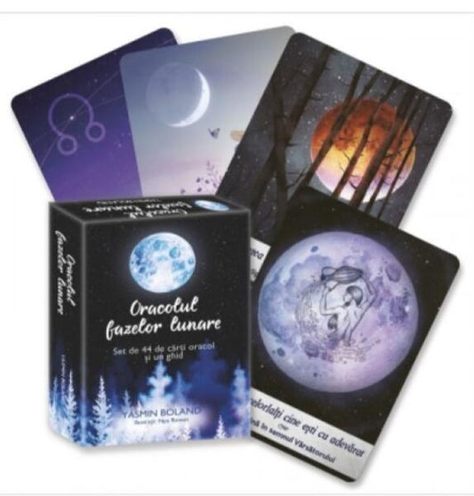 Oracolul fazelor lunare. Set de 44 de cărți oracol și un ghid - Yasmin Boland - Adevăr divin