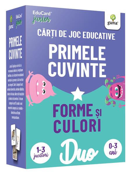 Primele cuvinte • Forme și culori - Gama