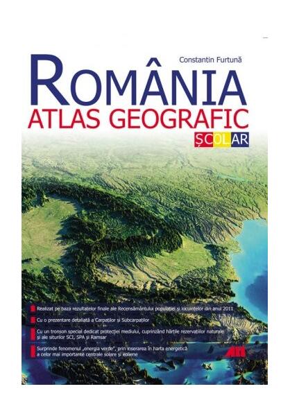 România. Atlas geografic școlar - Constantin Furtună - All