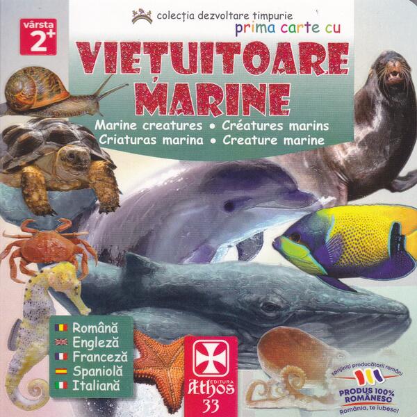 Prima carte cu Viețuitoare Marine - Athos 33